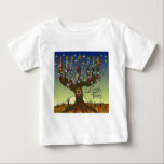Camiseta De Bebé Judea L'shanah Tovah Árbol De La Vida Aparato De R<br><div class="desc">Está viendo la colección de diseño de Lee Hiller. Coleccionista,  ropa,  regalos y objetos de colección Lee Hiller Photography o colección de arte digital. Puedes ver su fotografía de la naturaleza en http://HikeOurPlanet.com/ y seguir su blog de senderismo dentro del Parque Nacional de Hot Springs.</div>