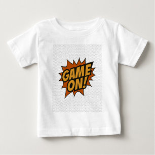 Camiseta De Bebé ¡JUEGO! Comic Burst ・ Gamer Wall Poster