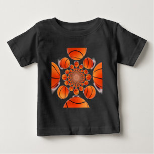 Camiseta De Bebé Juego de básquetbol de campeones: Court Vision Kal