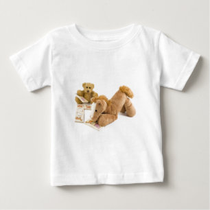 Camiseta De Bebé Juego de dominó de Ted y Horse