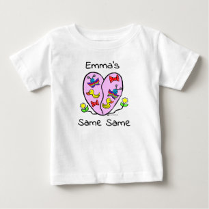 Camiseta De Bebé Juego del mismo nombre de Emma