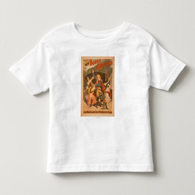 Camiseta De Bebé Juego escocés 2 de Bonnie Escocia de Sidney R. (Anverso)
