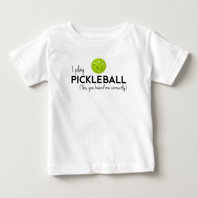 Camiseta De Bebé Juego Pickleball (Anverso)