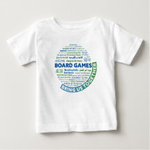 Juegos de mesa nos unen, camisas pequeñas