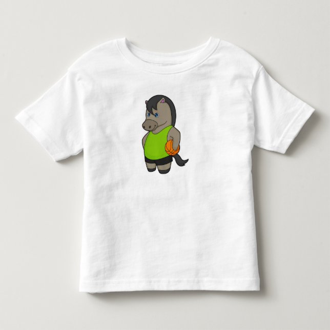 Camiseta De Bebé Jugador de baloncesto (Anverso)