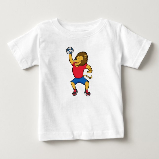 Camiseta De Bebé Jugador de balonmano León Balonmano (Anverso)