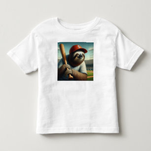 Camiseta De Bebé Jugador de Béisbol Eslovaco