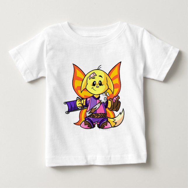 Camiseta De Bebé Jugador de Kacheek Faerieland (Anverso)
