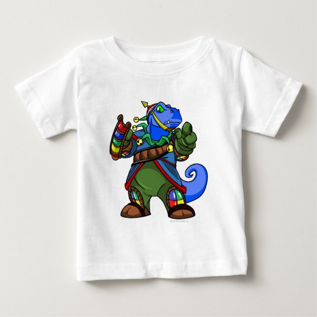 Camiseta De Bebé Jugador de la isla de Grarrl Roo (Anverso)