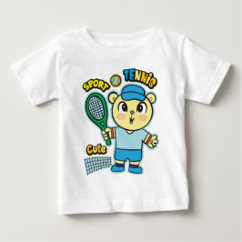 Camiseta De Bebé Jugador de tenis