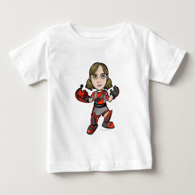 Camiseta De Bebé Jugador del personal de la Estación Espacial Snark (Anverso)