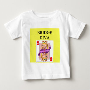 Camiseta De Bebé jugador duplicado del juego del puente