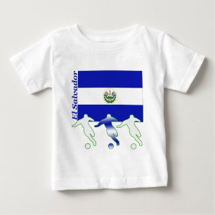 Camiseta De Bebé Jugadores de fútbol - El Salvador