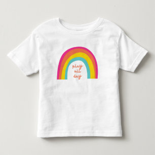 Camiseta De Bebé jugar todo el día al pequeño T-Shirt
