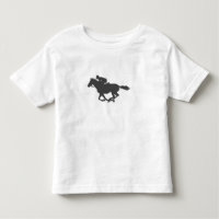 Juguete de caballo de silueta - Elegir color de fo