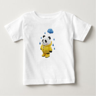 Camiseta De Bebé Juguete de vinilo Designer Panda con impermeable