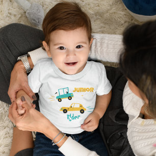 Camiseta De Bebé Juinor Car Rider