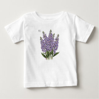 Camiseta De Bebé Julio Larkspur Bloom - Regalo de cumpleaños person