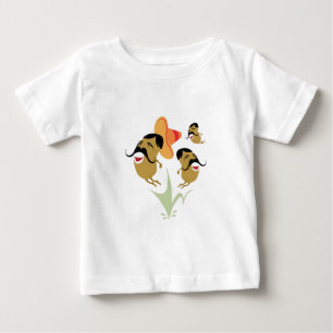 Camiseta De Bebé Jumping mexicano