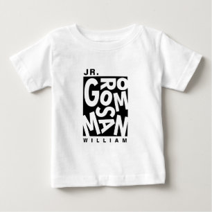 Camiseta De Bebé Junior Jr. Groomsman, fiesta de bodas