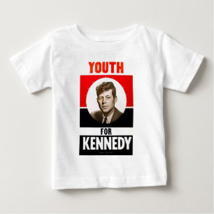 Camiseta De Bebé Juventud para presidente John F. Kennedy