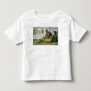 Camiseta De Bebé Ka'ahumanu, reina de las islas de bocadillo