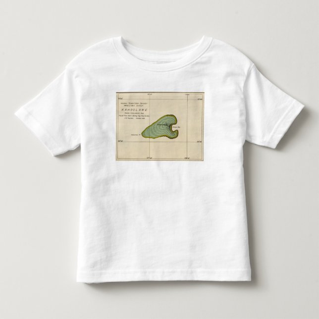Camiseta De Bebé Kahoolawe, Hawaii (Anverso)