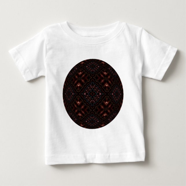 Camiseta De Bebé Kaleidoscope Mandala (Anverso)