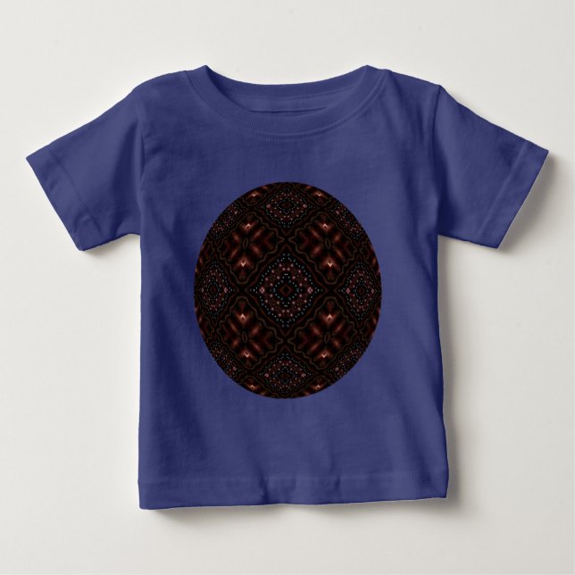 Camiseta De Bebé Kaleidoscope Mandala (Anverso)