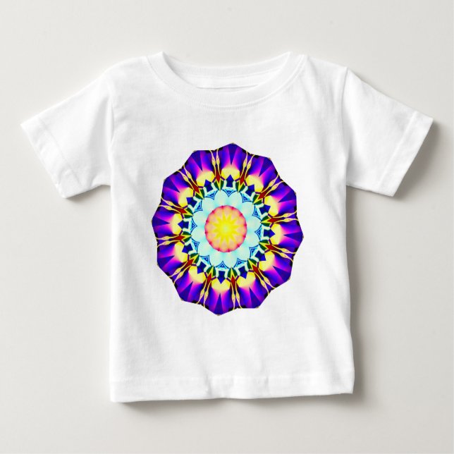 Camiseta De Bebé Kaleidoscópico 070714(1) (Anverso)