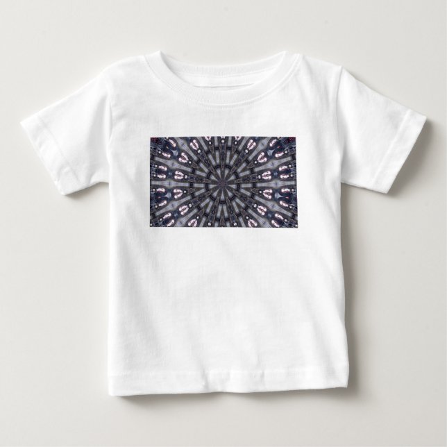 CAMISETA DE BEBÉ KALEIDOSCOPIO PSICODELIC/RECUERDOS MÍSTICOS (Anverso)