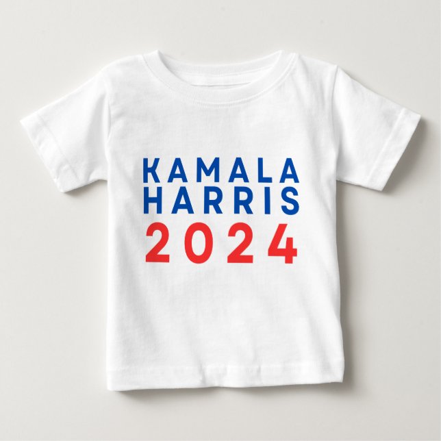 Camiseta De Bebé Kamala Harris 2024 Elecciones Presidenciales EUA (Anverso)