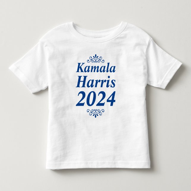Camiseta De Bebé Kamala Harris 2024 Personalizado Ornamentos de tex (Anverso)