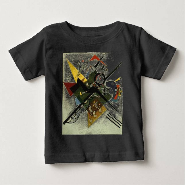 Camiseta De Bebé Kandinsky En White II (Anverso)