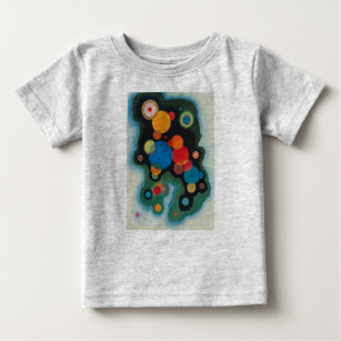 Camiseta De Bebé Kandinsky Impulso Profundo Aceite abstracto en lie