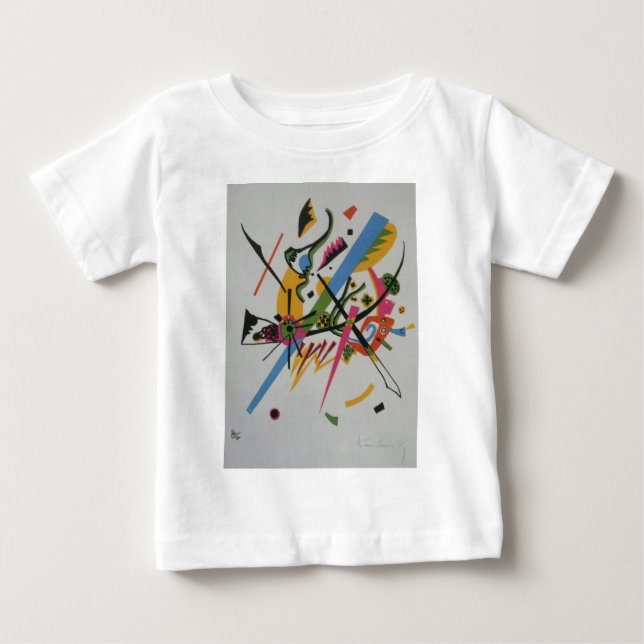 Camiseta De Bebé Kandinsky Pequeños Mundos Kleine Welts I (Anverso)