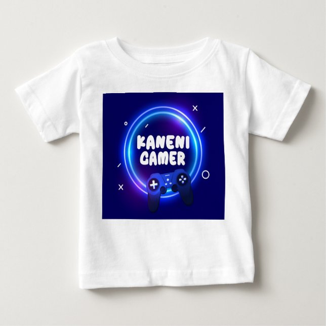 CAMISETA DE BEBÉ KANENI GAMER BELLO DISEÑO (Anverso)
