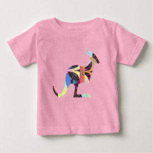Camiseta De Bebé Kangaroo Pink