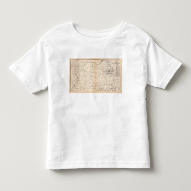 Camiseta De Bebé Kansas, Tejas, territorio indio (Anverso)
