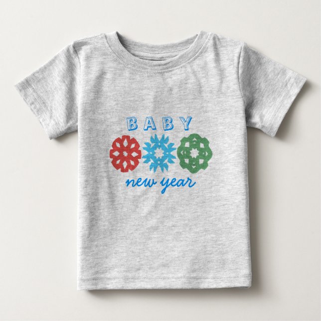 Camiseta De Bebé Karate Kat Baby Año Nuevo (Anverso)