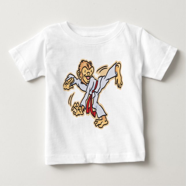 Camiseta De Bebé Karate-Mono (Anverso)