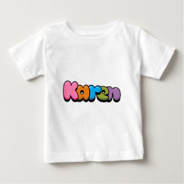 Camiseta De Bebé Karen