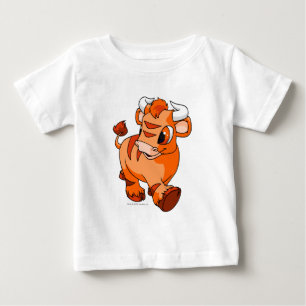 Camiseta De Bebé Kau anaranjados