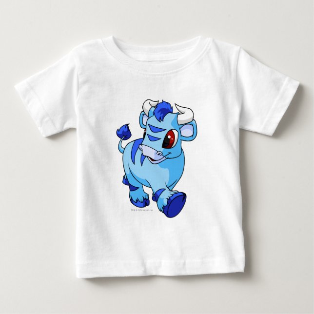 Camiseta De Bebé Kau azules (Anverso)