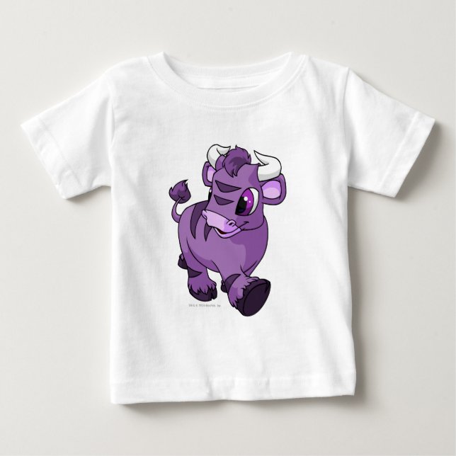 Camiseta De Bebé Kau Purple (Anverso)