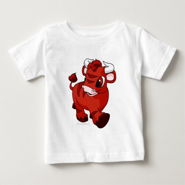 Camiseta De Bebé Kau rojos (Anverso)