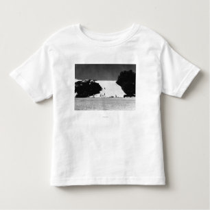 Camiseta De Bebé Kauai, Hawaii - vista de las arenas del