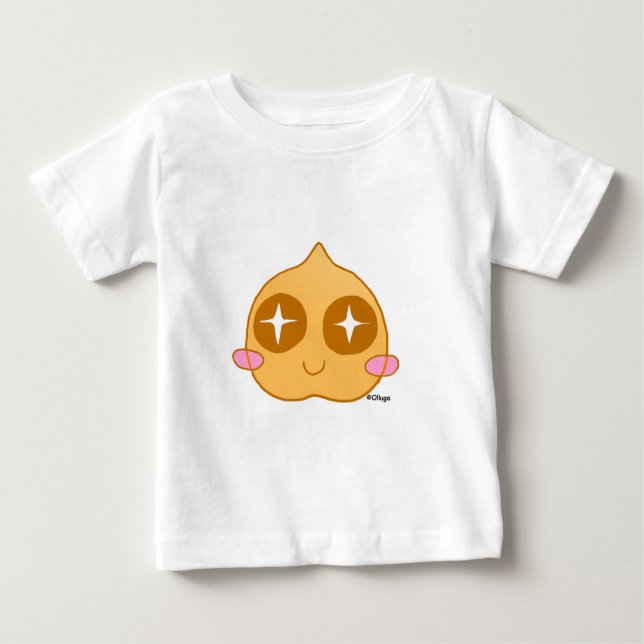 Camiseta De Bebé Kawaii del garbanzo (Anverso)