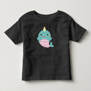 Camiseta De Bebé Kawaii Narwhal