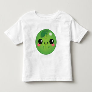 Camiseta De Bebé Kawaii Pea